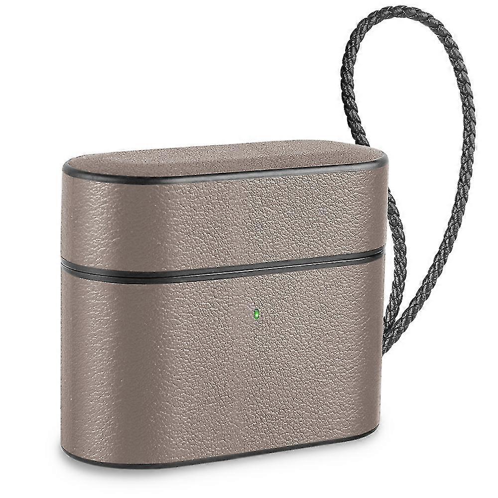 Langattomien kuulokkeiden nahkakotelo Airpods 3 tukee langatonta latausta ja LED näkyvä