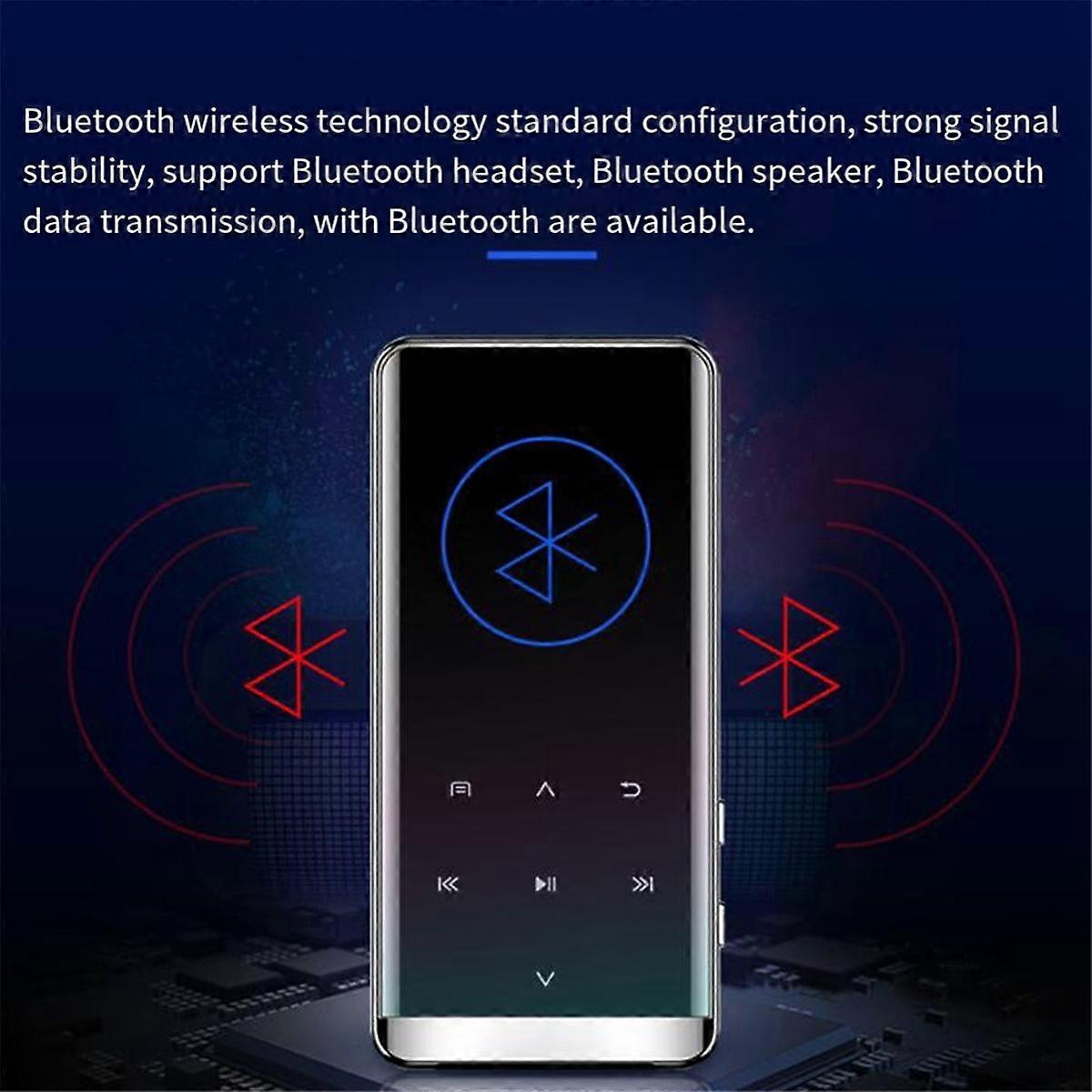 MP3 Player Without Bluetooth Mini M13 Walkman Lossless 1.5 Inch 128x160 Pixels TFT Display HIFI Music Player,16GB