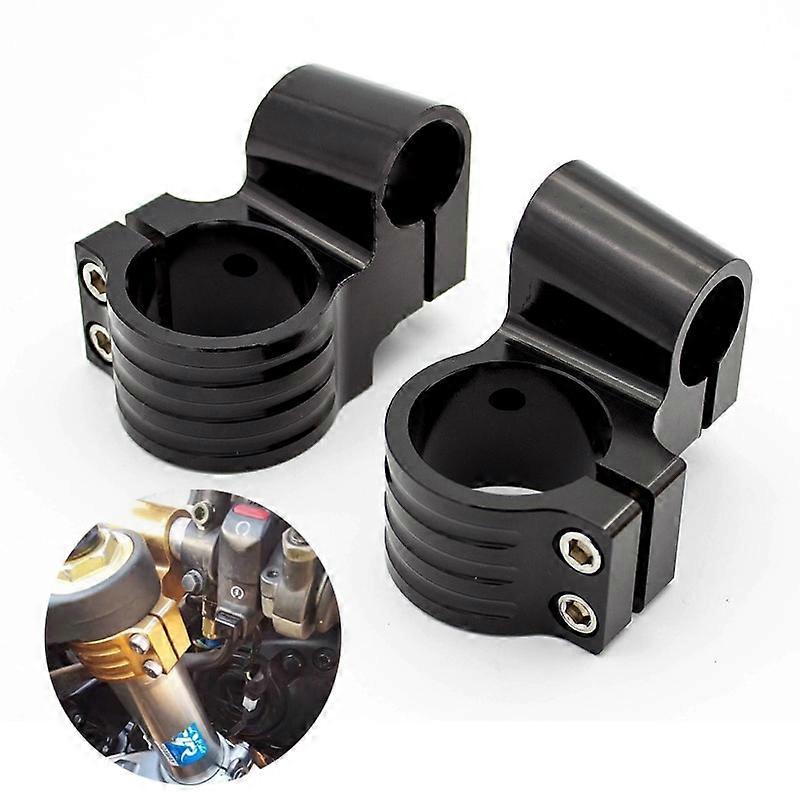 31mm - 55mm Hliník 7/8" 22mm Universal CNC Schwarz Motorrad Regelmige Normalen Griff Bar Lenker Stummel clip Auf Kpfe Clamp