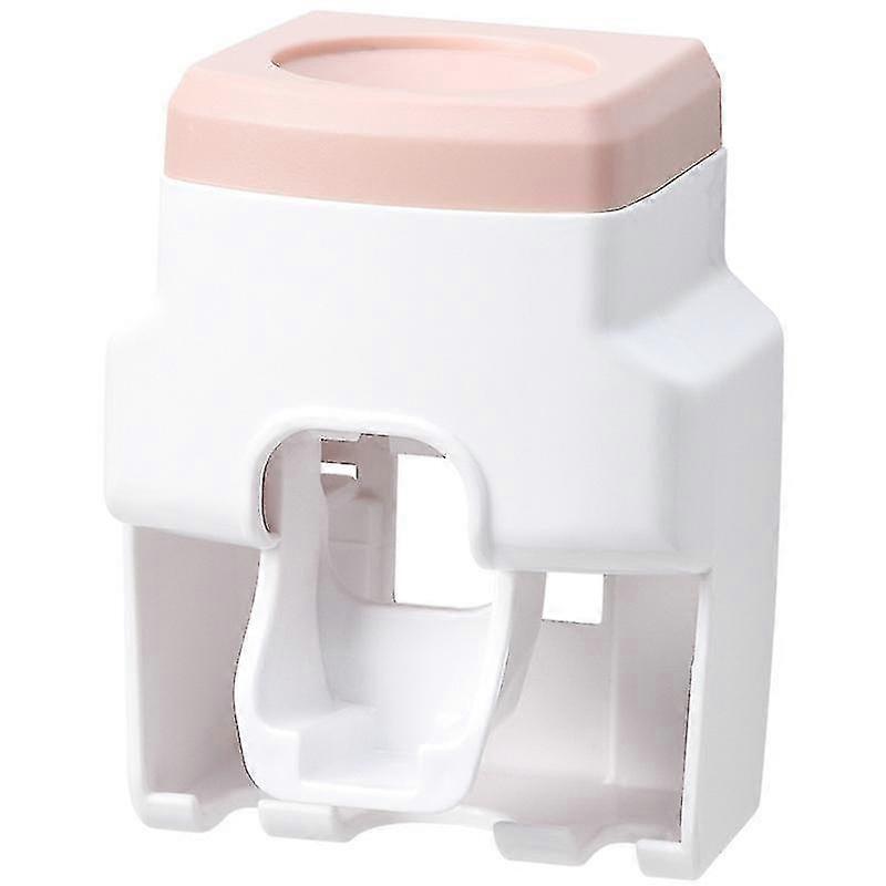 Drill-free Wall Mount Toothbrush Holder, Toothpaste Dispenser