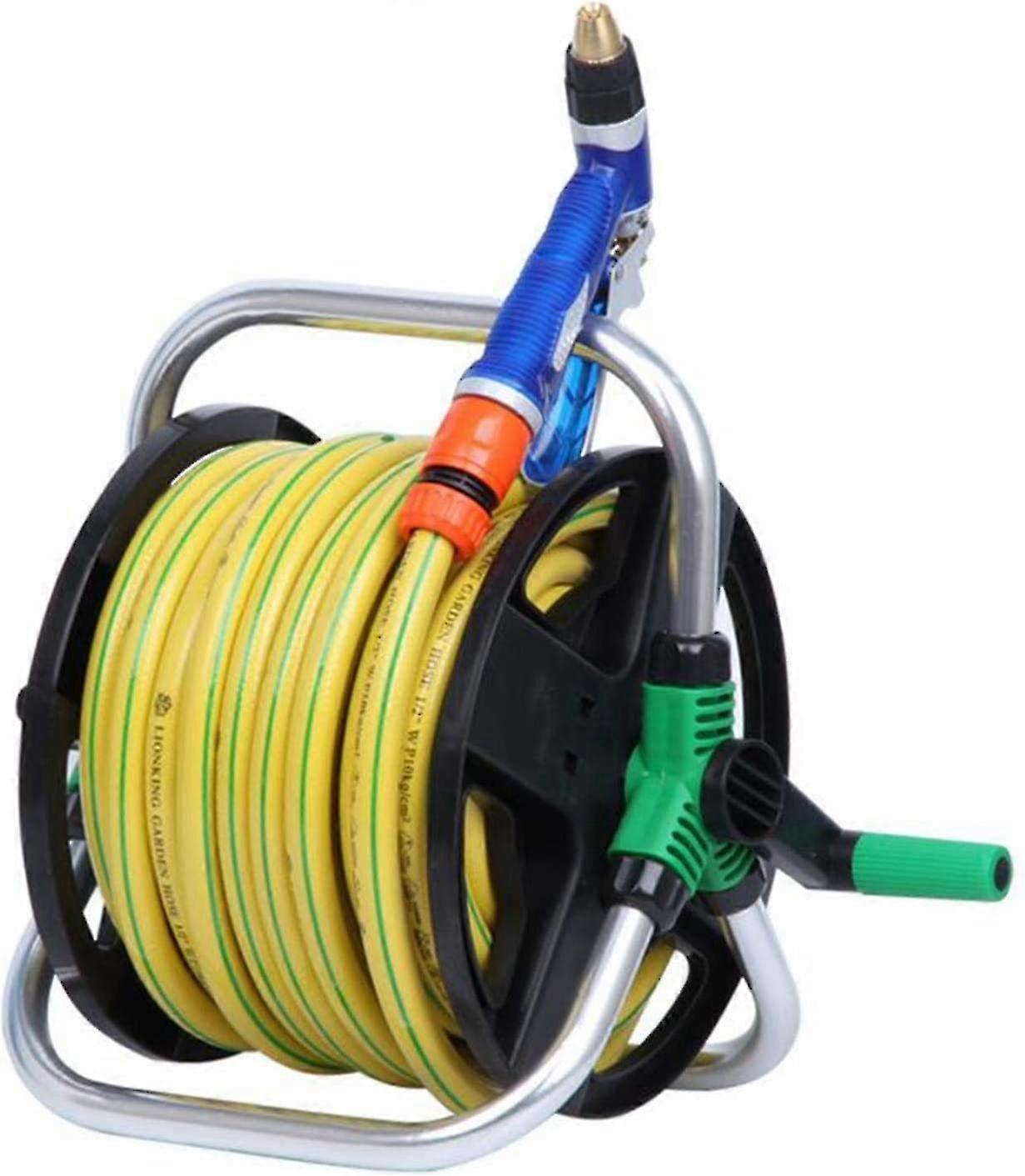 حديقة المياه خرطوم بكرة الأنابيب لف أداة الرف عربة خرطوم التخزين بكرة حامل خرطوم حامل الصقيع مقاومة وتحطم دليل أفضل