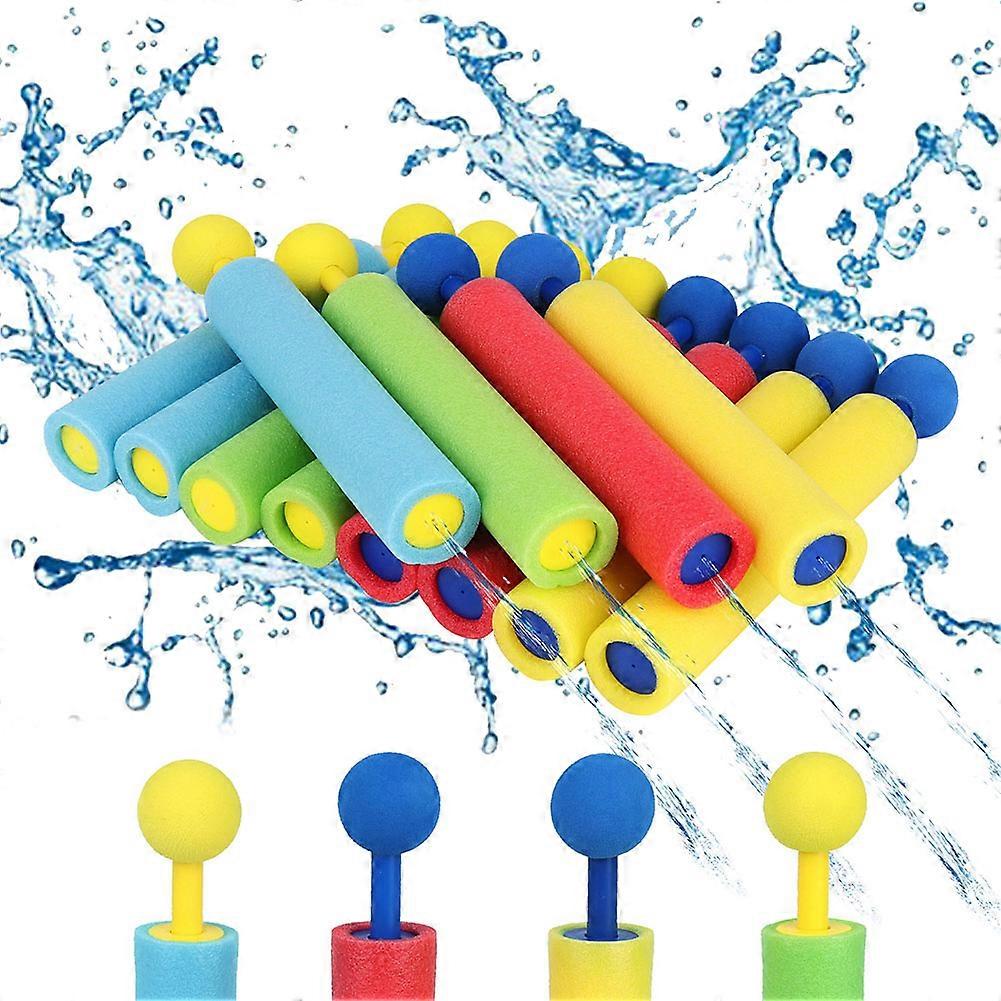 4/8pcs Kids Foam Water Squirter - Water Shooter Water Blaster for Kids, Foam Water Gun for Boys Girls Adults Swimming Pool Beach Game