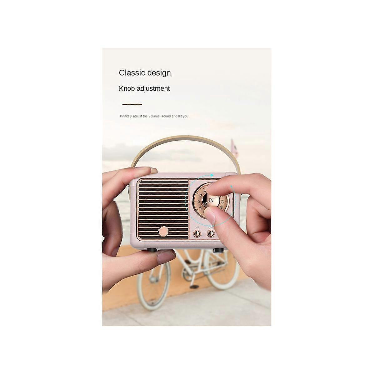 Retro Bluetooth Speaker HM11 Classical Retro Music Player Sound Stereo Portable Mini Travel Music P