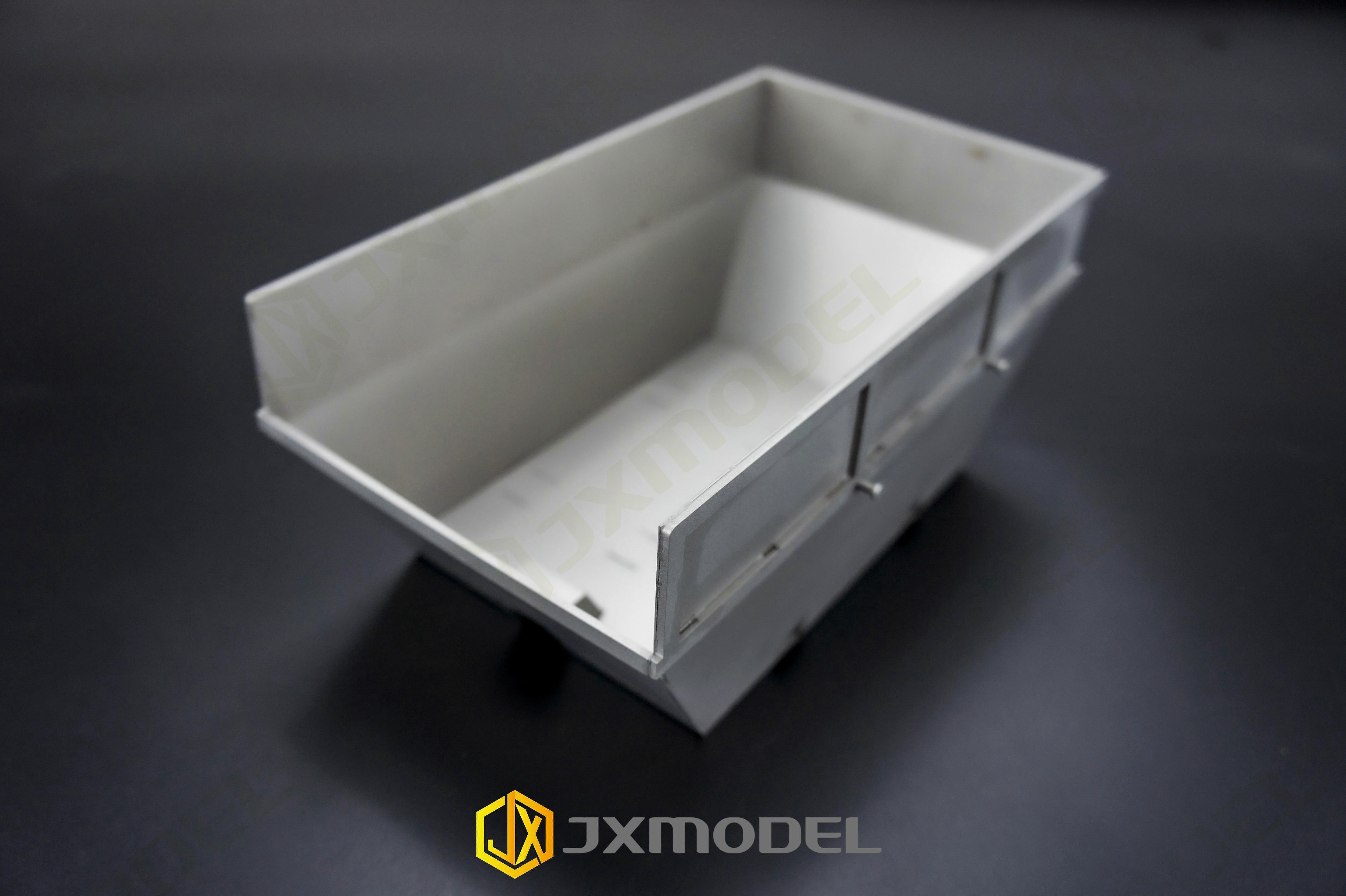 VL18U 1/14油圧RCスキップローダートラックスイングアームロード車のおもちゃのアップグレードパーツTH22709用JXMODELメタルスモールバケット