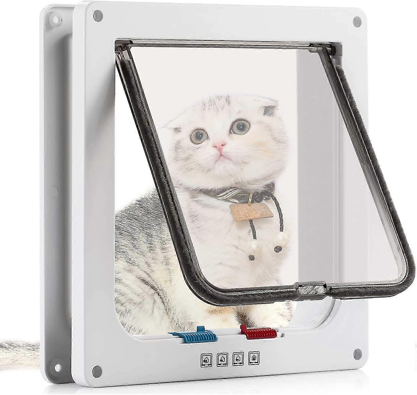 Cat Door With 4-way Magnetic With Tunnel