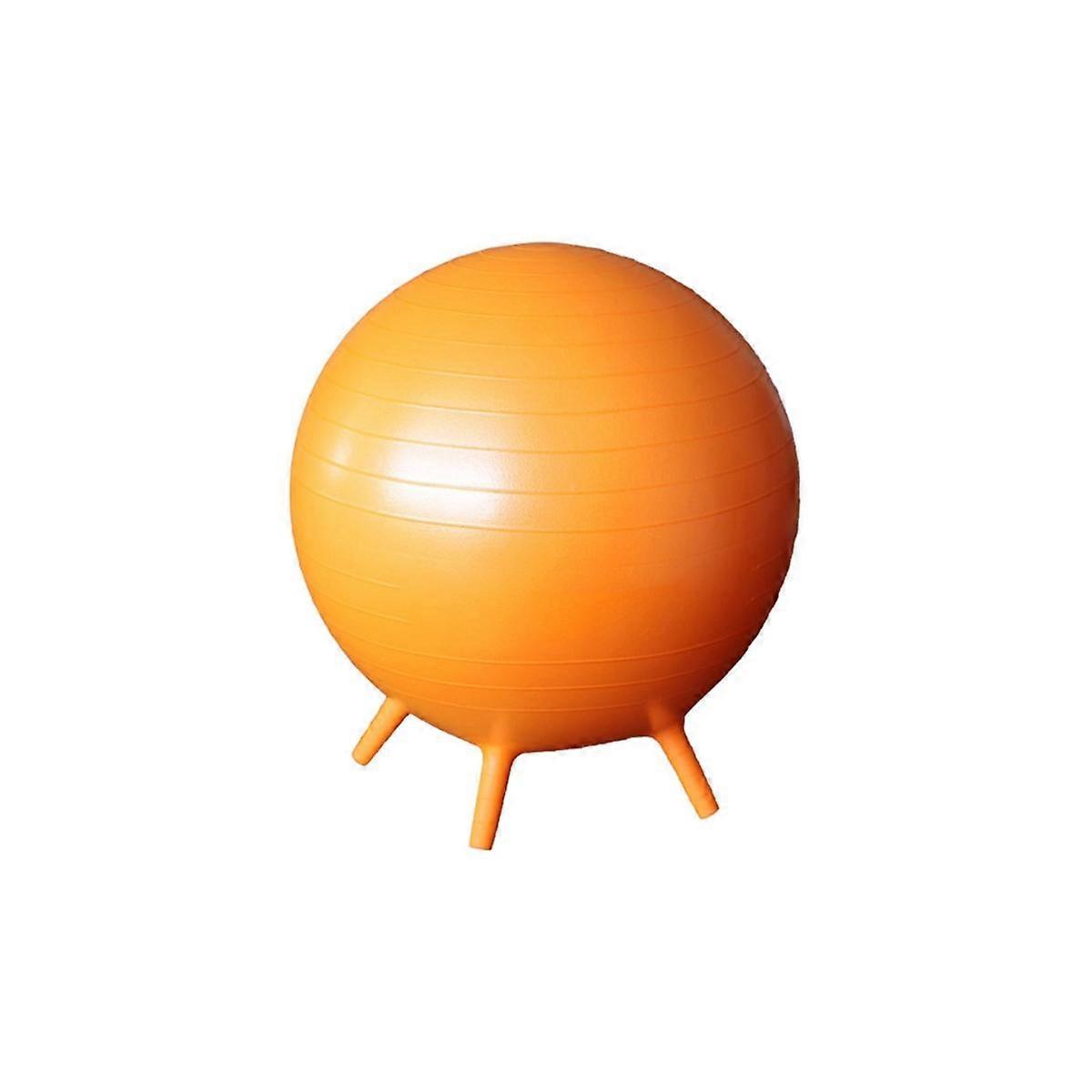 Active Seating Yoga Ball Chairs No Roll with Air Pump Chair for Adults Home Office Exercise Gym Wor