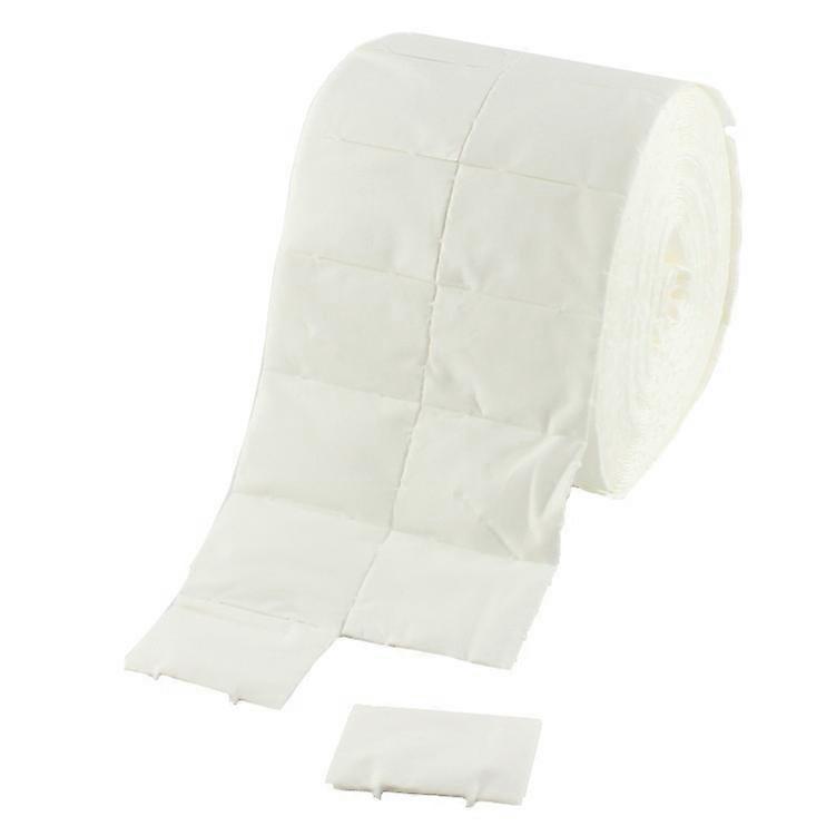 Roll Of 100 Lint-Free Cleansing Wipes - Gel Remover Pads Cellulose Pads Quantity At The Best Price, Unit (Pack 1)