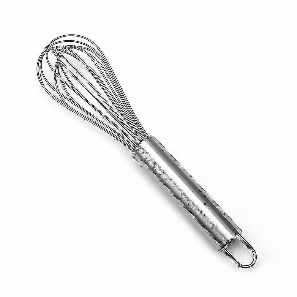 Cozinha Doméstica 12 Polegadas Aço Inoxidável Batedor de Ovos Manual