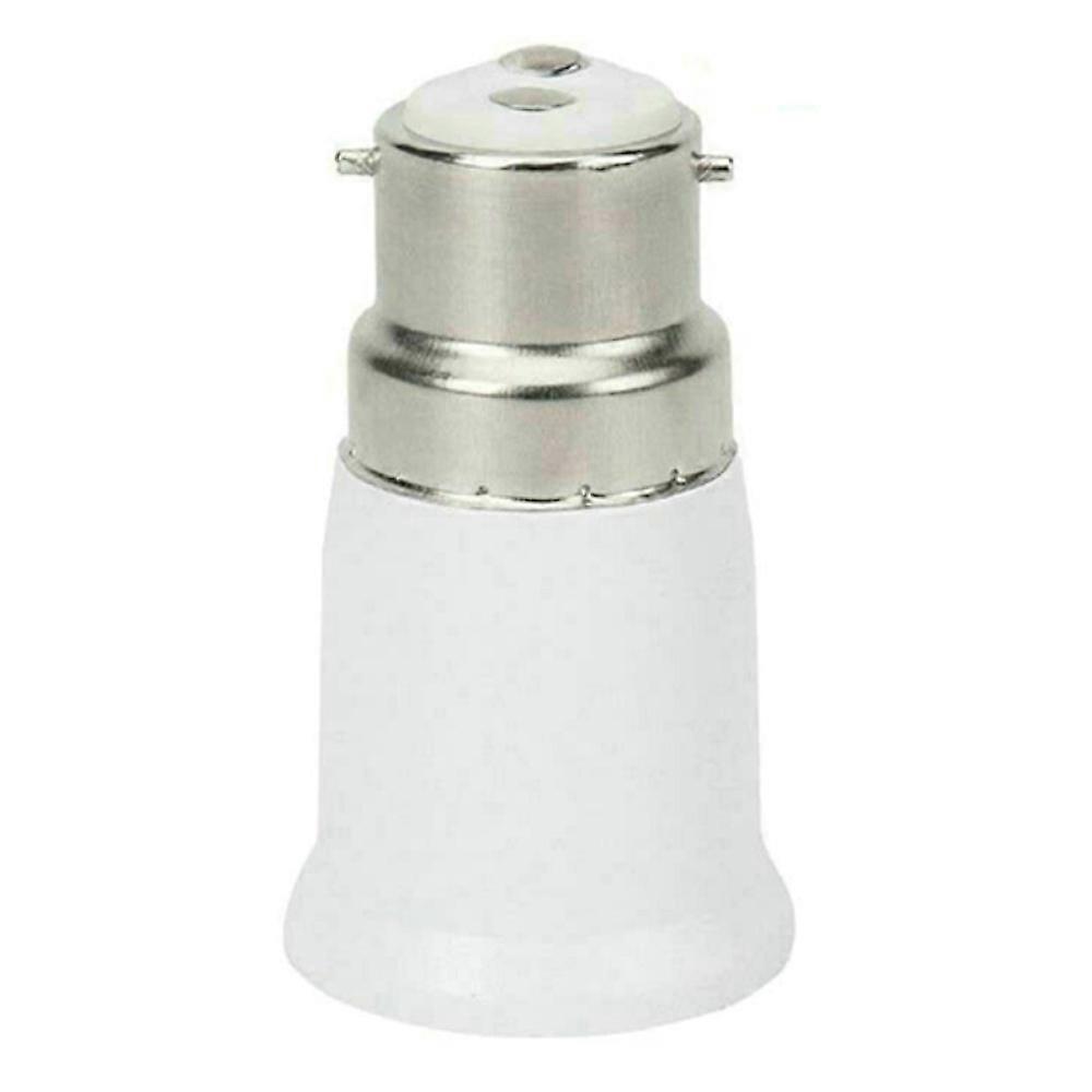 1-10Pcs/set BC B22 to ES E27 Adaptor Bayonet Caps Edison Screw Light Bulb Converter