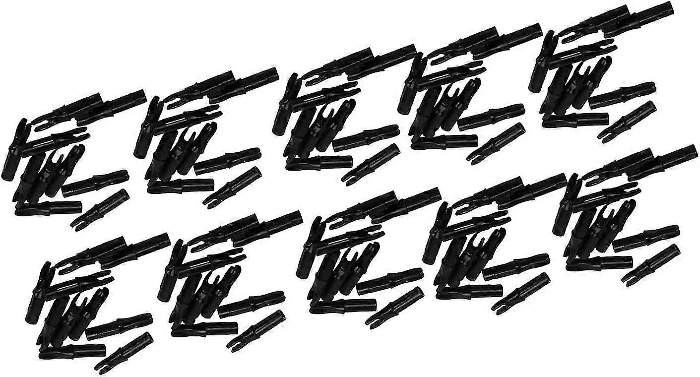 100pcs Archery Arrow Nock,Arrow Nocks Light Weight Arrow Nocks Replacement for Archery Bow new