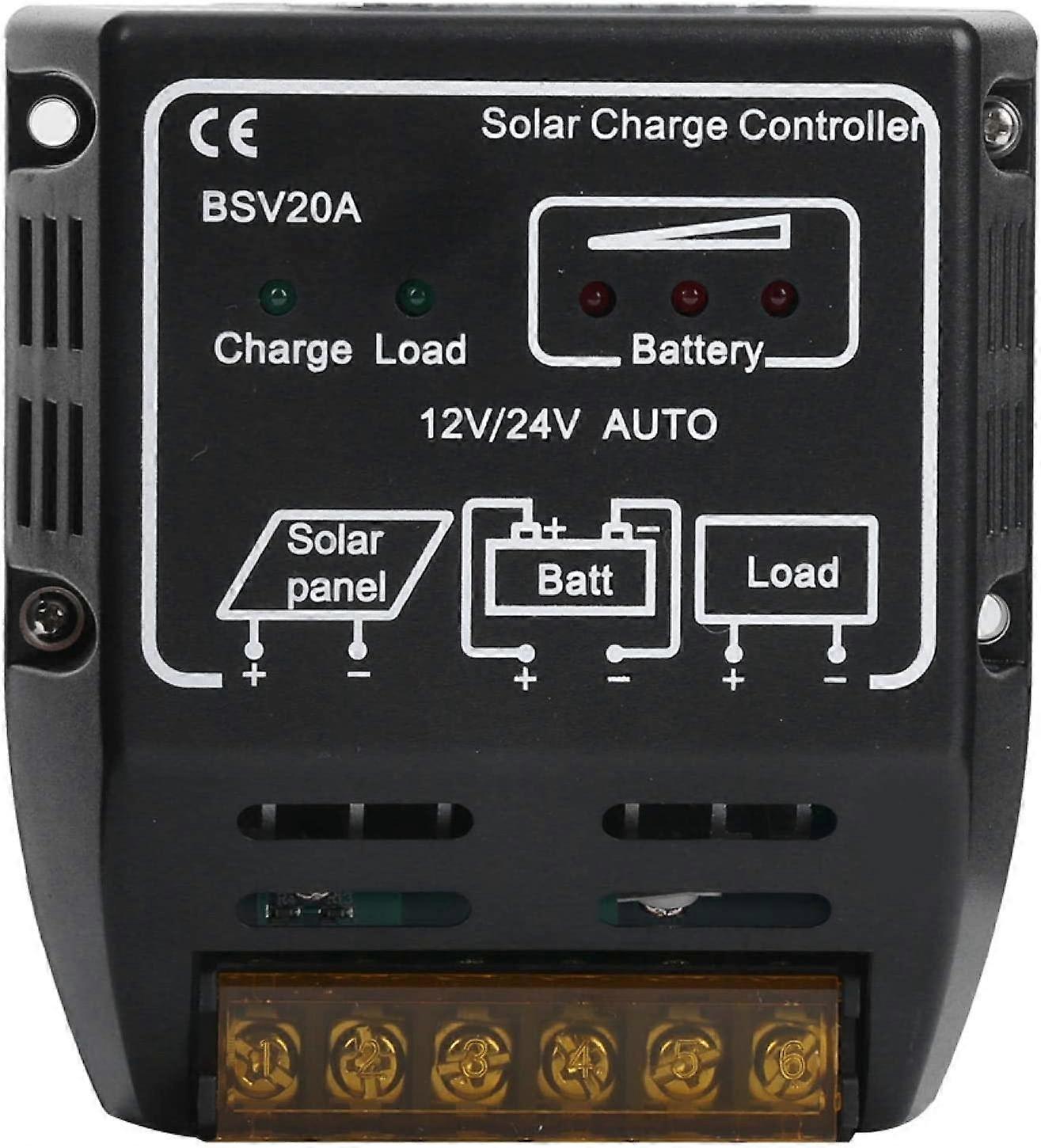 Solar Charge Controller20A DC12V Cells Panel Battery Charge Regulator