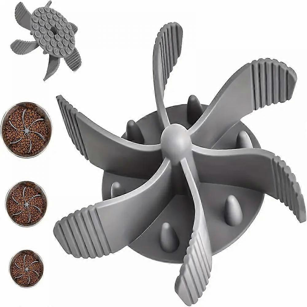 Slow Feeder Dog Bowl Insert with Suction Cups Dog Slow Eating Feeder Insert for Small Breed Medium Large Sized Dog, Fit into Basic Bowls and Elevated 