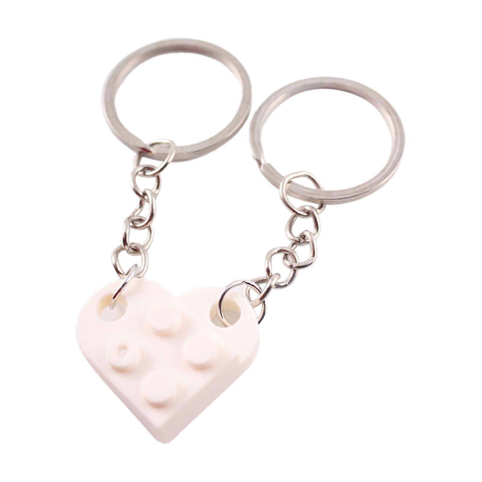 Matching Heart Couple Gift Boyfriend Girlfriend Keychains