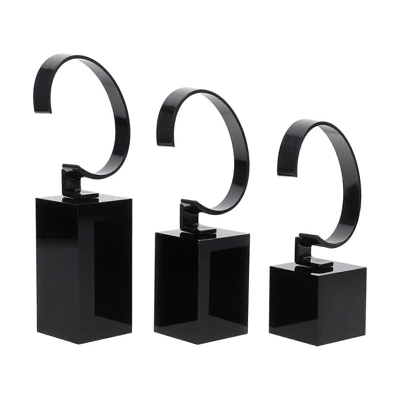 3 Stück Armband Ständer Uhrenvitrine Display Acryl Uhrenständer Transparenter Kunststoff Display Ständer Uhr Display Ständer