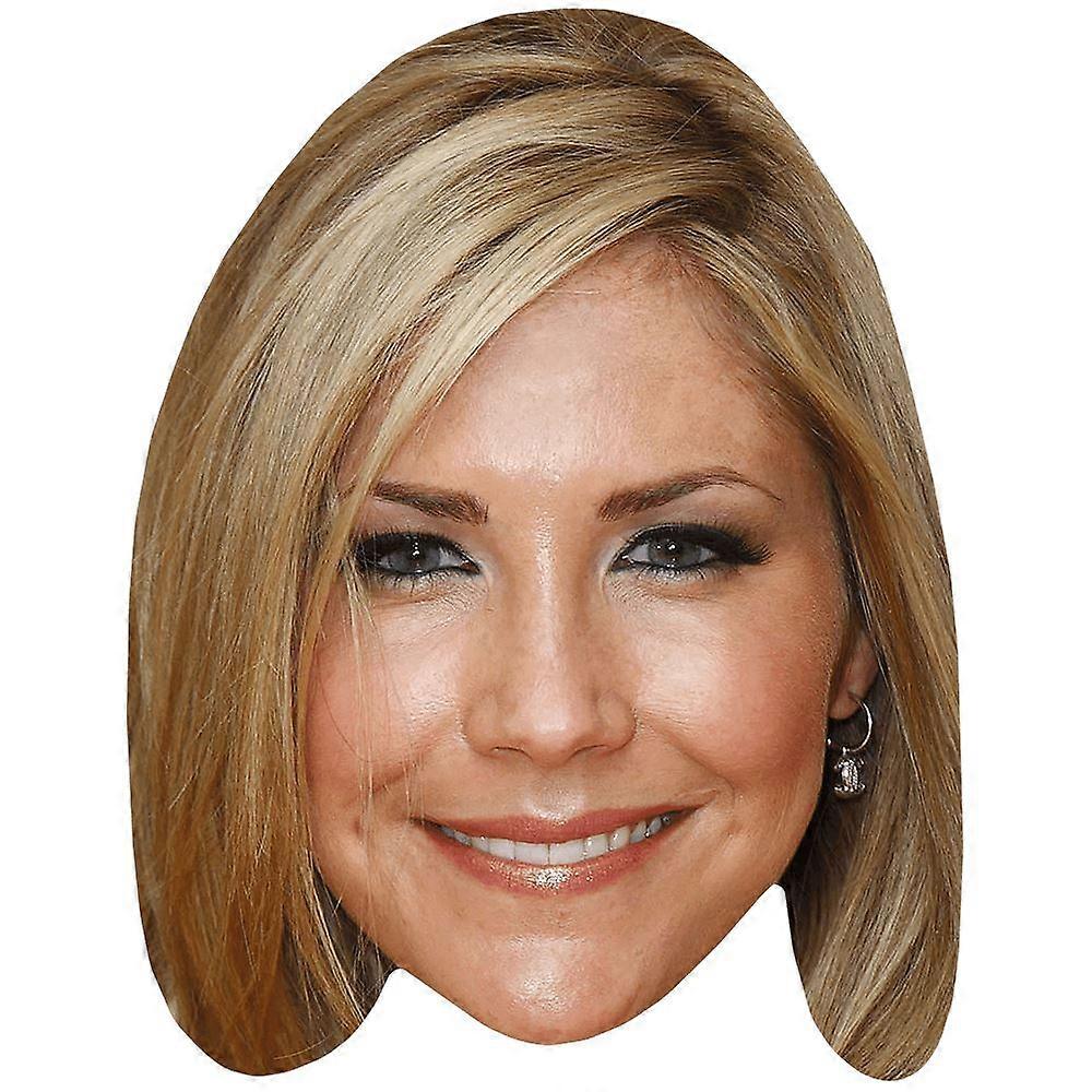 Heidi Range (Smile) Celebrity Mask, Flat Card Face