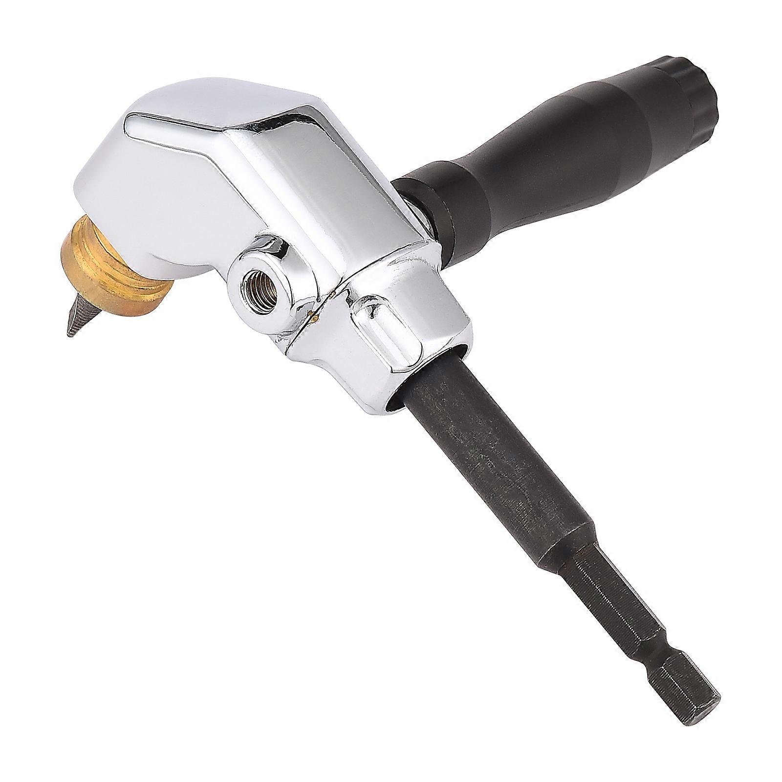 90 Degree Self-lock Right Angle Screwdriver Holder Small Corners Machine Tool for Screwing Screws Manually or Electrically