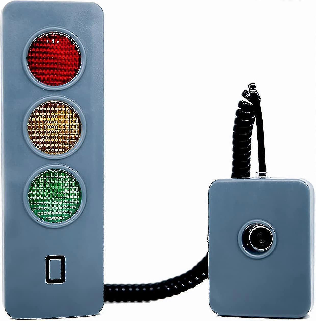 אזעקת LED לסיוע בחניה, סיוע בחיישן חניה למוסך הניתן להרכבה על הקיר, עם תצוגת רמזור בשלושה צבעים, גובה מתכוונן, לאות מהבהב במוסך