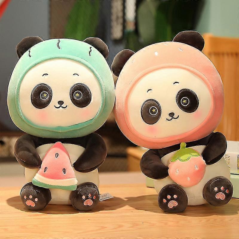 Fruit Dunk Panda Poupée Mignon Super Mignon Simulation Panda Géant Peluche Jouet Fille Cadeau