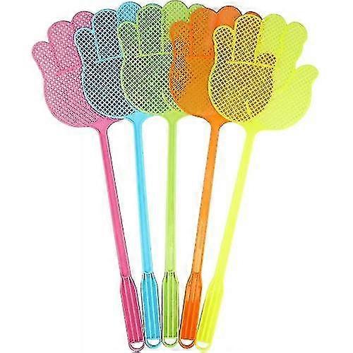 Pack de 6 matamoscas de mano duraderos y divertidos