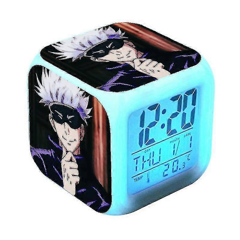 Curse Printed Color Changing Alarm Clock