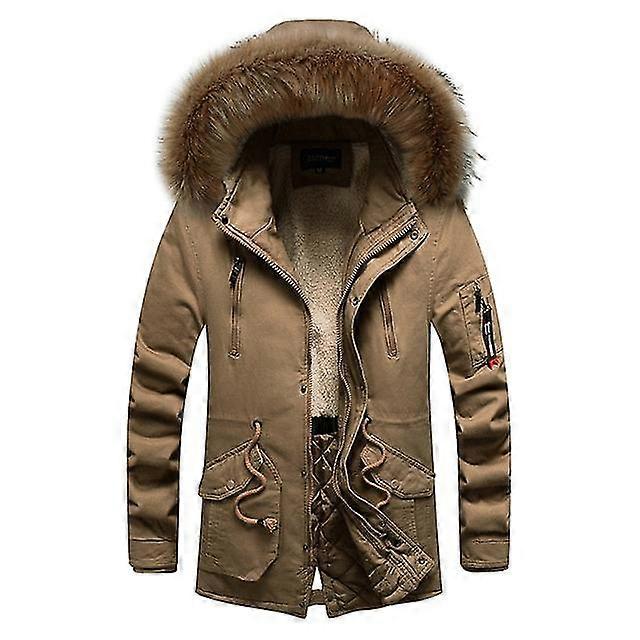 Cotton Padded Casual Winter Jacket For Mens