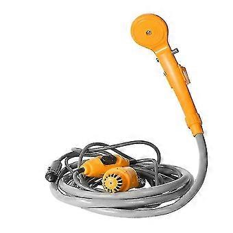 12v Tragbare Autowaschanlage Campingdusche Druck Autodusche Waschmaschine Set Elektrische Pumpspritze für Outdoor-Camping Reisen Haustier