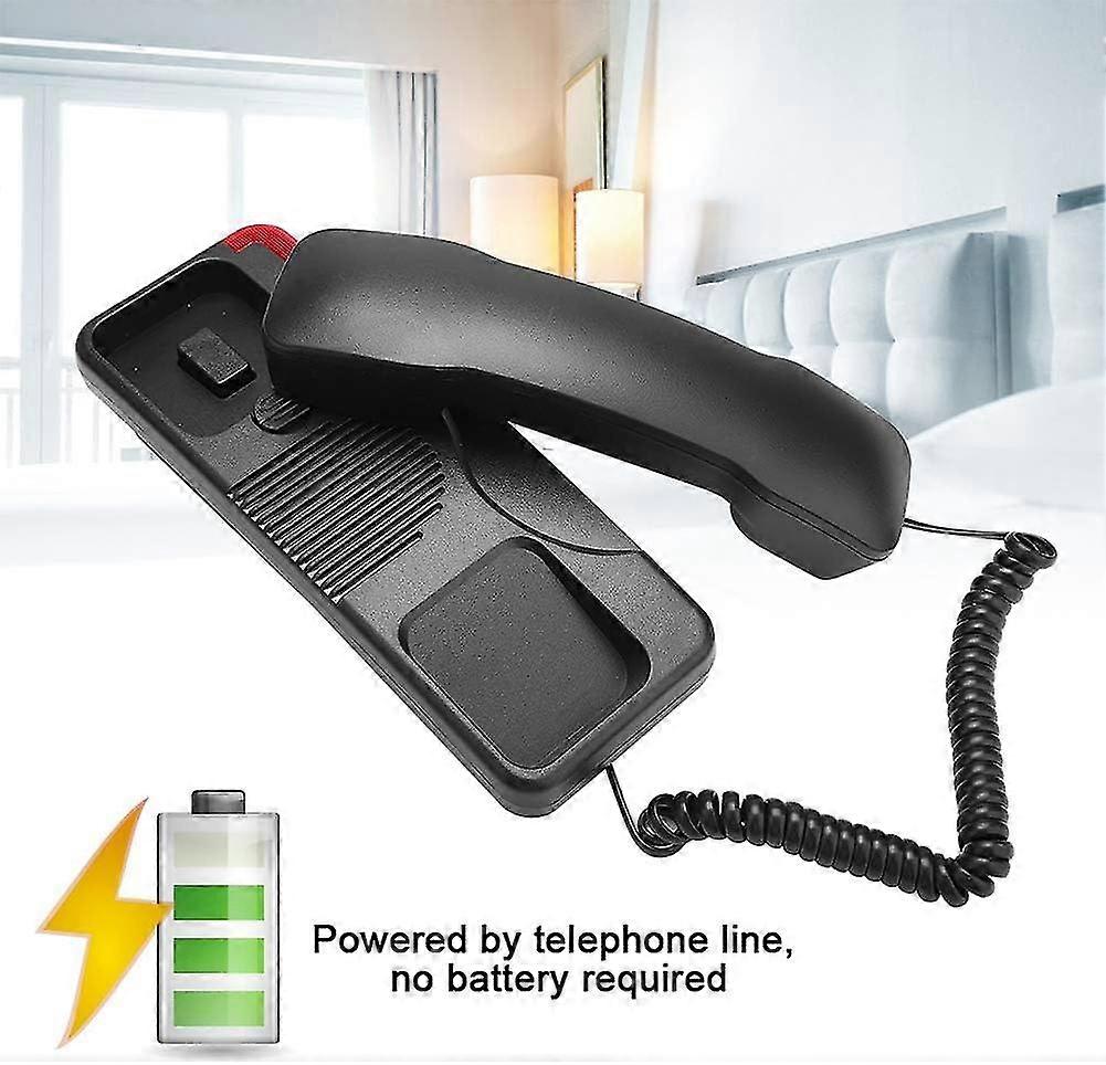 Telephone - No Caller ID Display, Four Non-Slip Mats - Hotel/Home