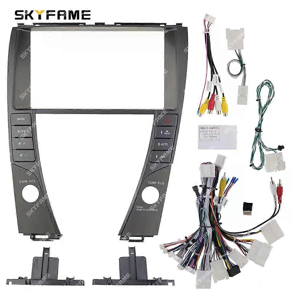 Applies to Car Fascia Frame Adapter Canbus Box Decoder Android Radio Dash Fitting Panel Kit For Lexus ES ES240 ES350 ES330