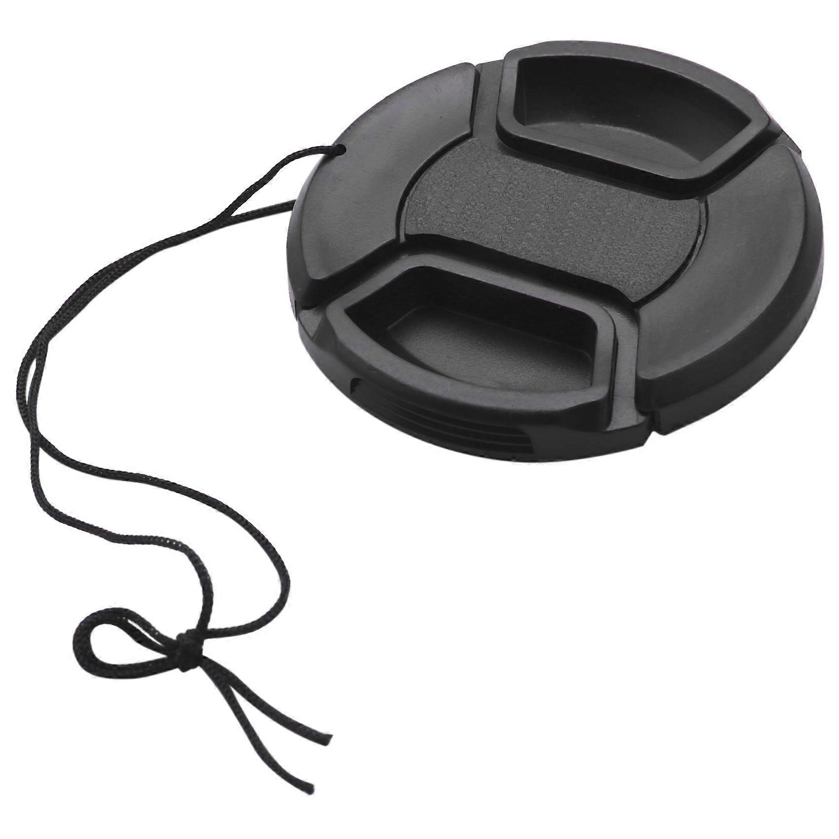 58Mm Lens Cap With Lens Cap Leash Hole Bundle For Dslr Cameras For (58Mm)- 4 Pack