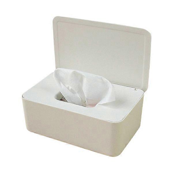 Desktop Tissue Box Cover Facial Tissues Dispenser Holder With Lid For Home Office Rectangular Napkin Organizer