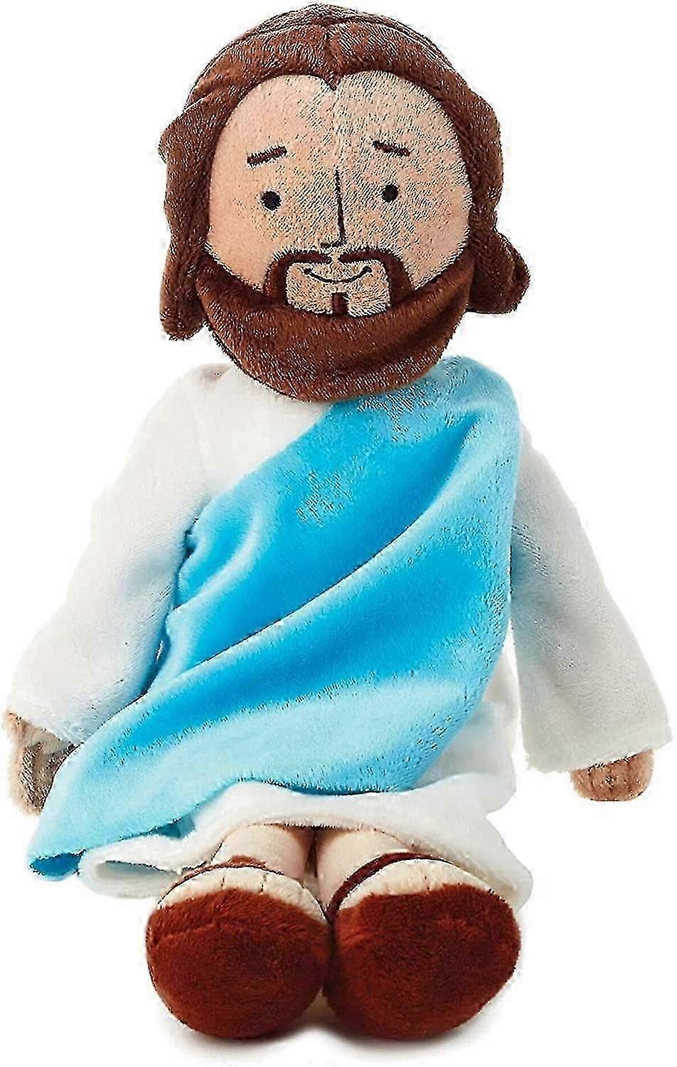 13 بوصة صديقي يسوع أفخمالمسيح الكلاسيكي المخلص الديني يسوع محشو دمية أفخم اللعب مع ابتسامة حزب ديني يفضل هدية للأولاد والشيب (