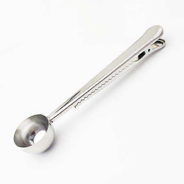 Stainless Steel Coffee Spoon Clip with Espresso Bowl