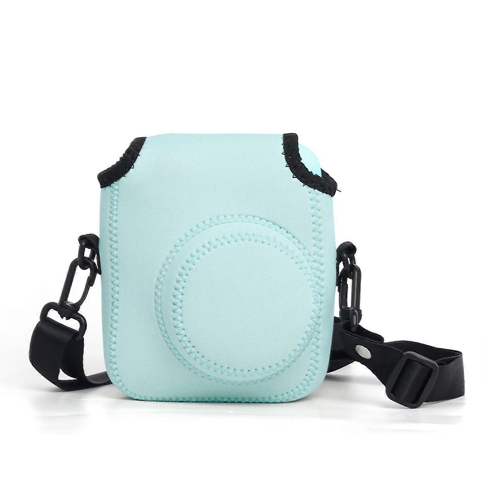 Camera Case Protector Bag Dustproof Shockproof Anti-scratch Precise Hole Positioning with Hanging Rope Camera Bag for Instax Mini12