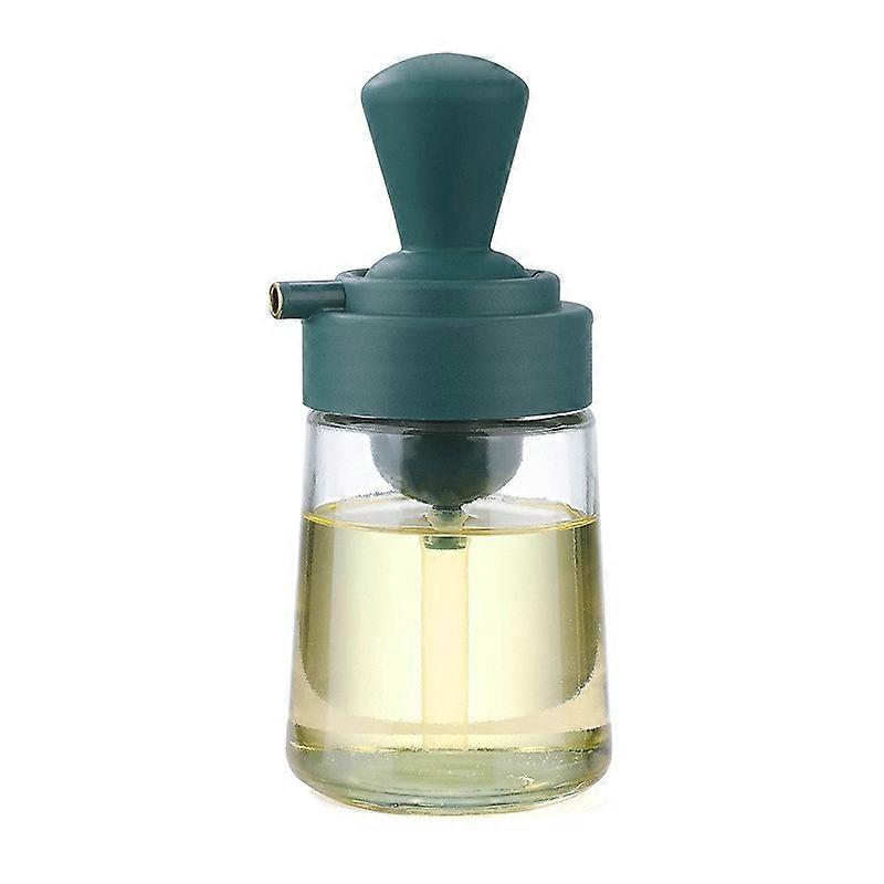 2 Cooking Oil Dispensers for Kitchen Use with Transparent Design