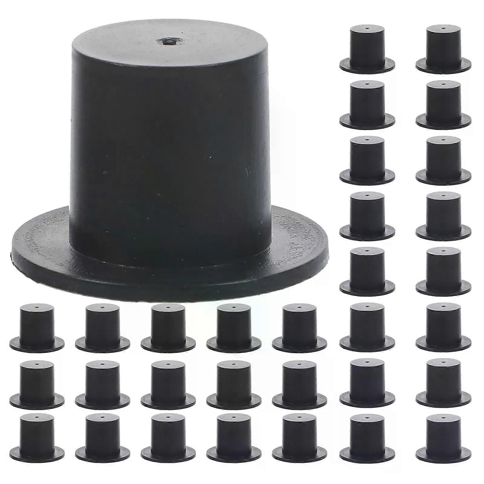 50 Pcs Plastic Clown Hat Adorable Hats Miniature Replaceable Top Tiny Lovely Multi-function Miss