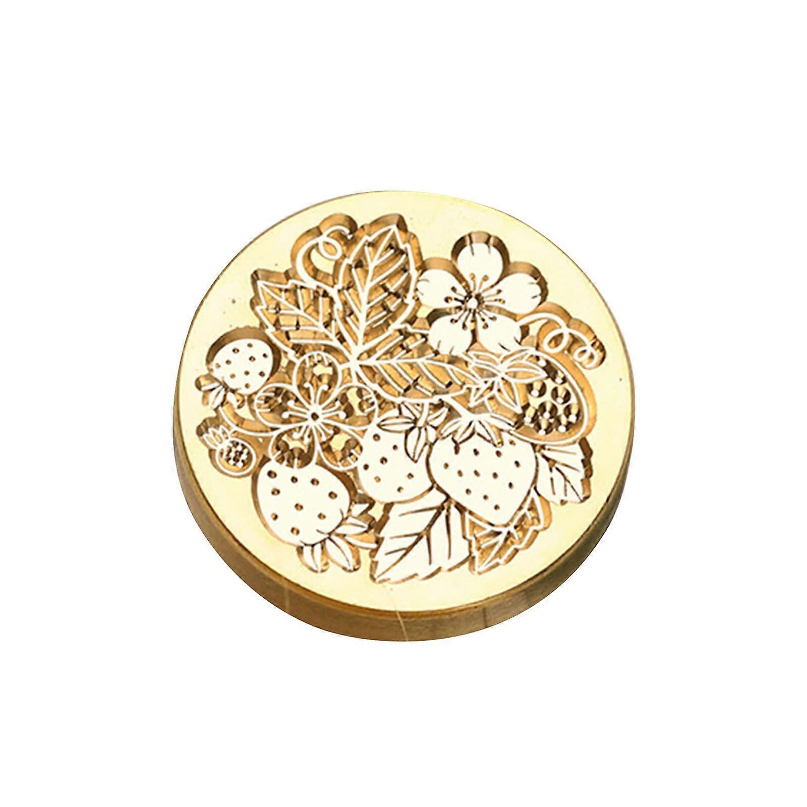 Embossing Wax Seal Stamp Head Brass - Replacement For Envelopes, Greeting Cards, And Wax Seals