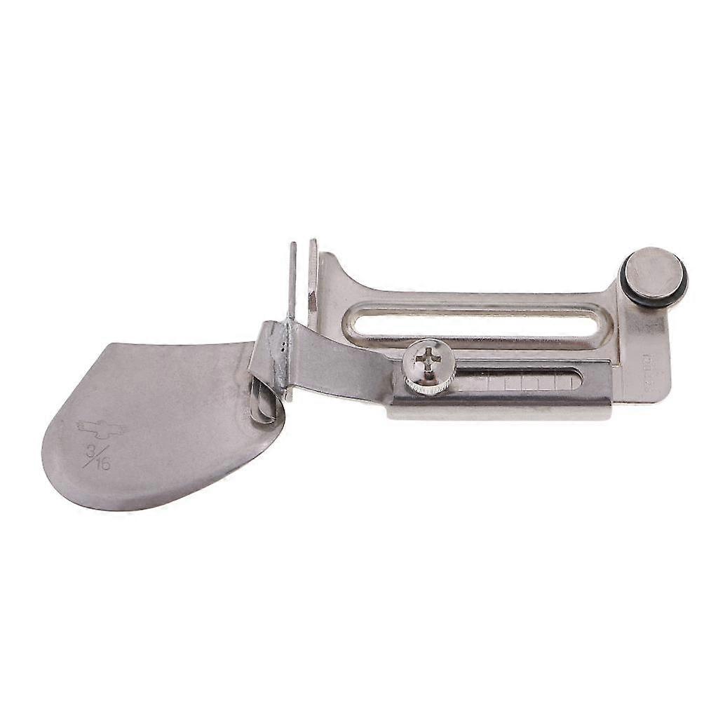 Silver Iron Commercial Sewing Machine Binding Attachment Folder Industrial