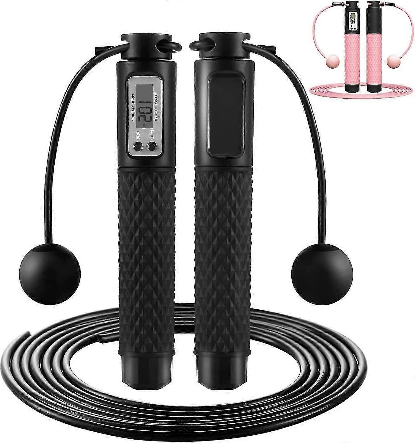 high qualitySkipping Rope, Cordless Jump Rope with Non Slip Handle, Adjustable Jumping Rope For Home Fitness Exercise For Women Men