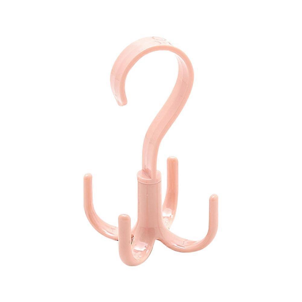 360 Degree Rotating Belt Hanger Rack for Scarves, Ties, Towels - Space-Saving Closet Organizer with Multiple Hooks