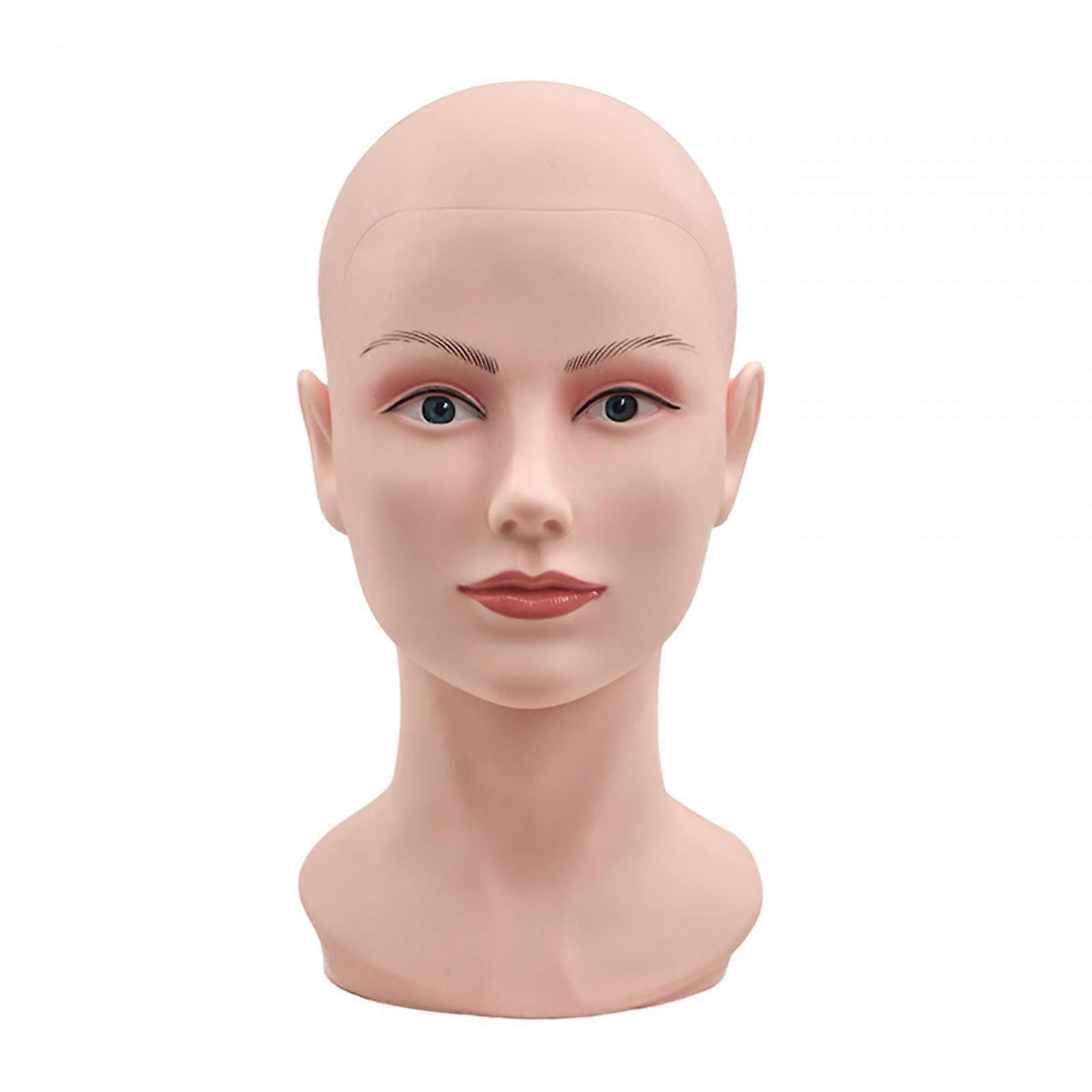 Mannequin Head Display Stand Versatile Standing Durable Wig Holder Hairpieces