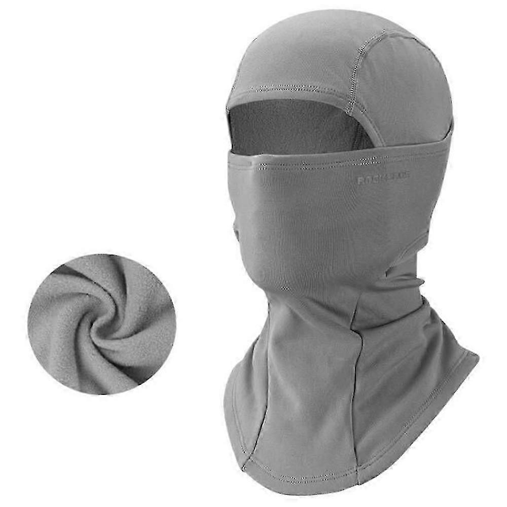 ROCKBROS Outdoor Cycling Windproof Face Mask Winter Thermal Balaclava Helmet Liner Cap -
