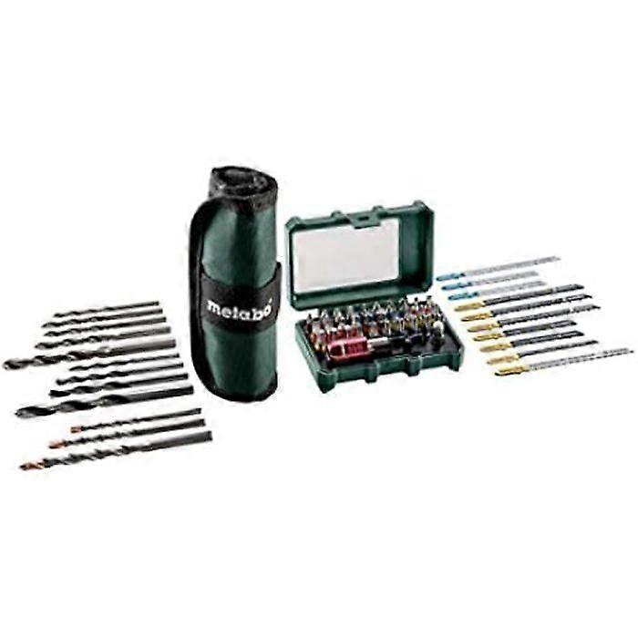 Bits Set - METABO - 55-teilig - Stahl - 32 Bits - 10 Stichsägeblätter