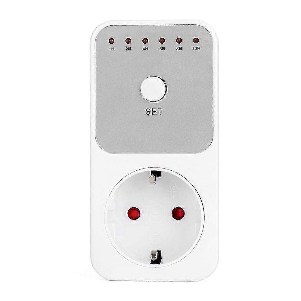 1~10 Hours Countdown Timer Plug-in Socket Intelligent Time Setting Control Switch Energy Saving Outlet AC230V