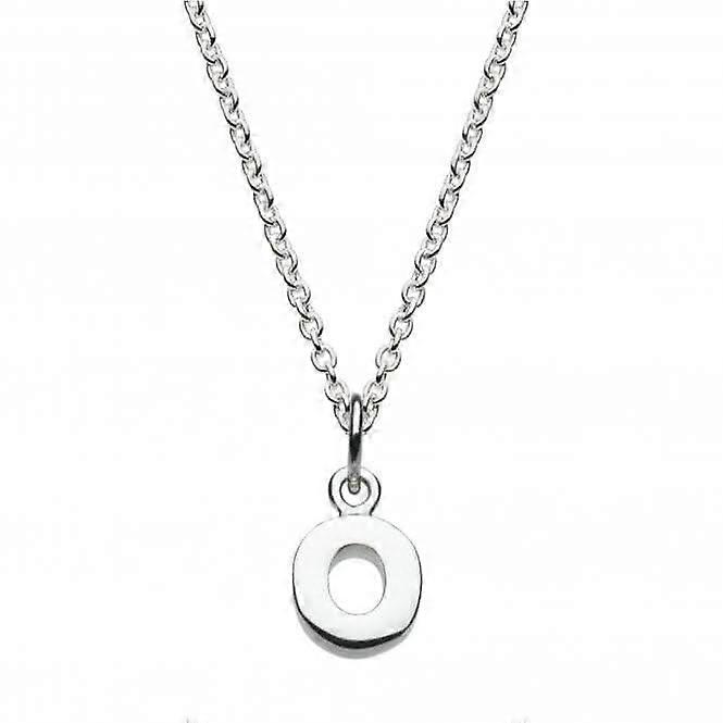 Dew Sterling Silver Dinky O Initial Pendant 9092HPO