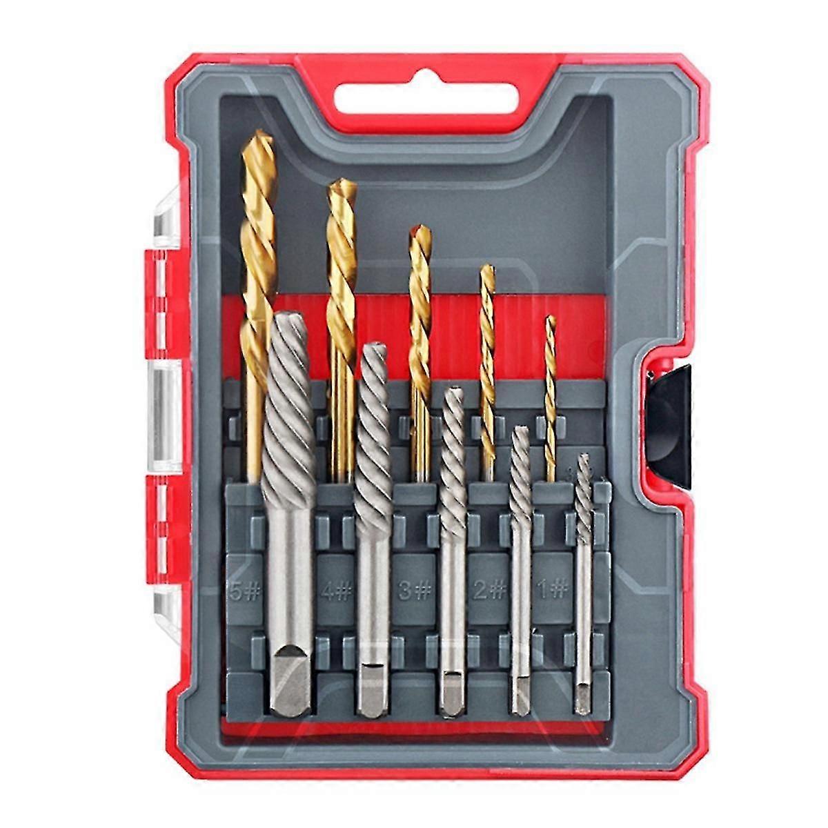 10Pcs Broken Wire Extractor Tap Removal Tool Set Broken Screw Sliding Wire Extractor Broken Wire Ex