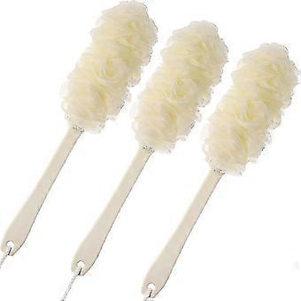 Rückenwäscher für Dusche, langer Griff zurück Luffa Duschbürste, weiche Nylonnetz Rückenreiniger Waschmaschine