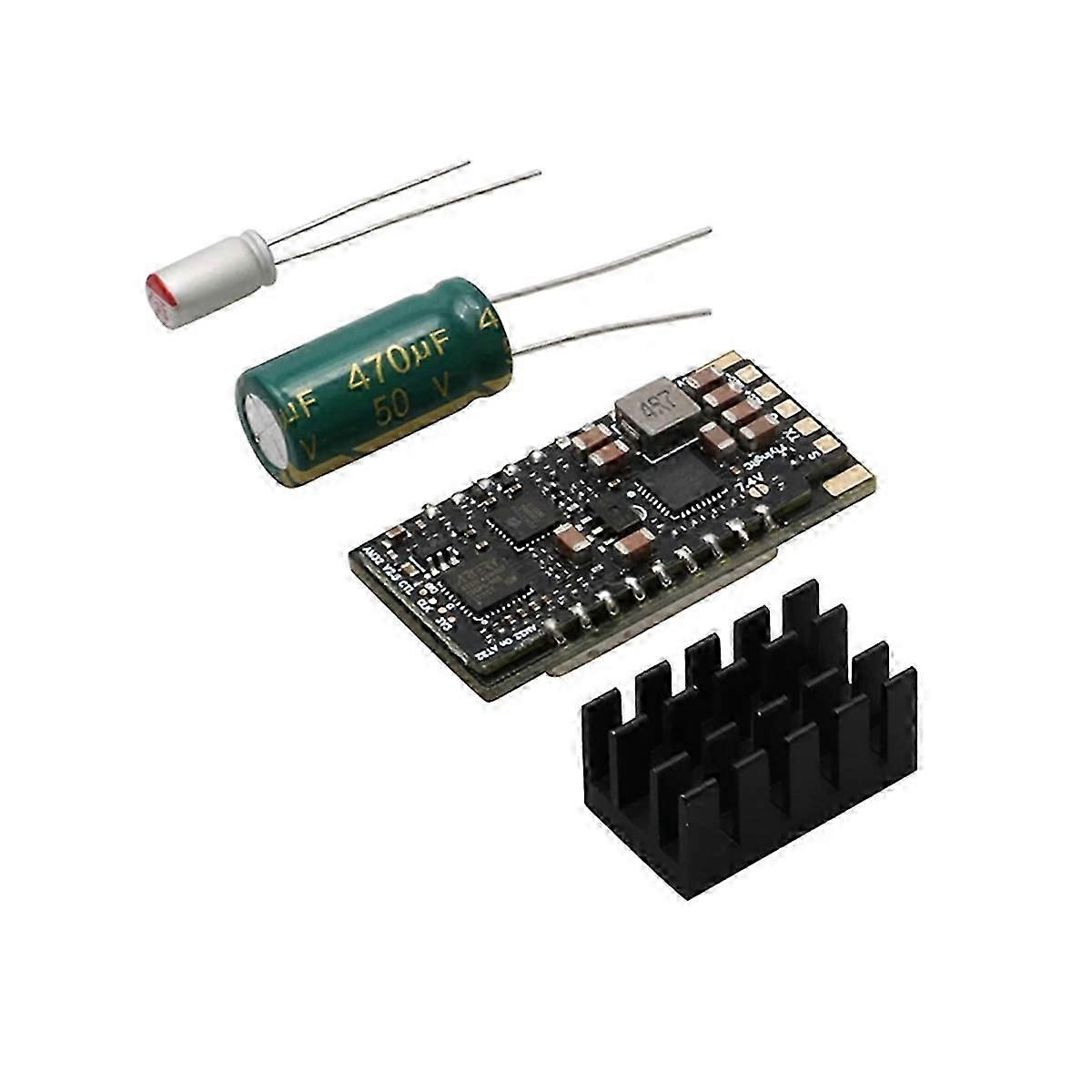 7-26V Brushless AM32 ESC V2.5 75A/85A 32-Bit Speed Controller Sine Wave Startup with Onboard BEC fo Walkbee 5356 B
