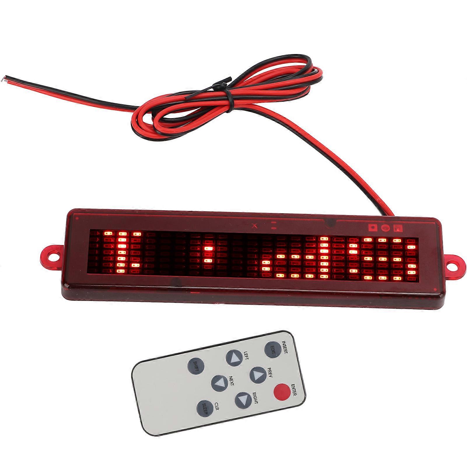 Universelles Auto Programmierbares wiederaufladbares LED-Namensschild Ersatz