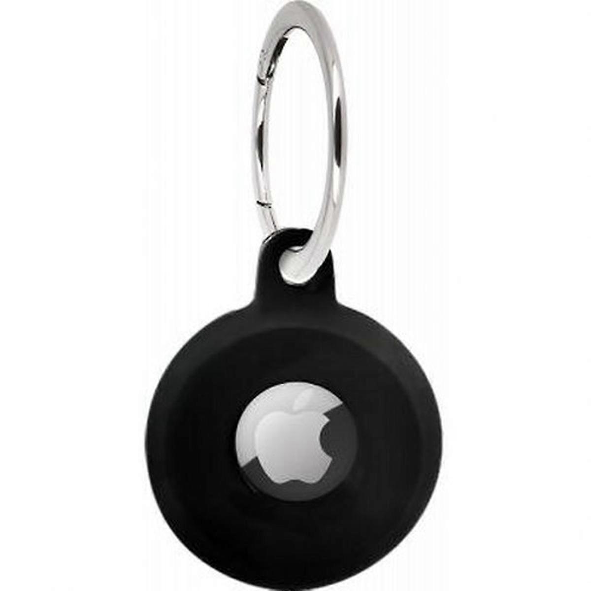 Case for AirTag with key ring attachment, Black