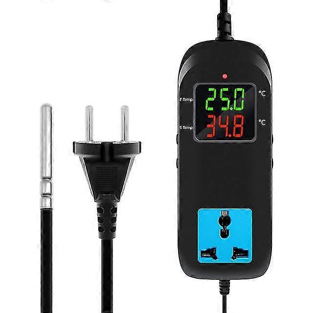 Mh-2000 Microcomputer Temperature Controller Led Display Socket Breeding Thermostat Thermocouple Thermostat Ac 90v~250v 40% Off